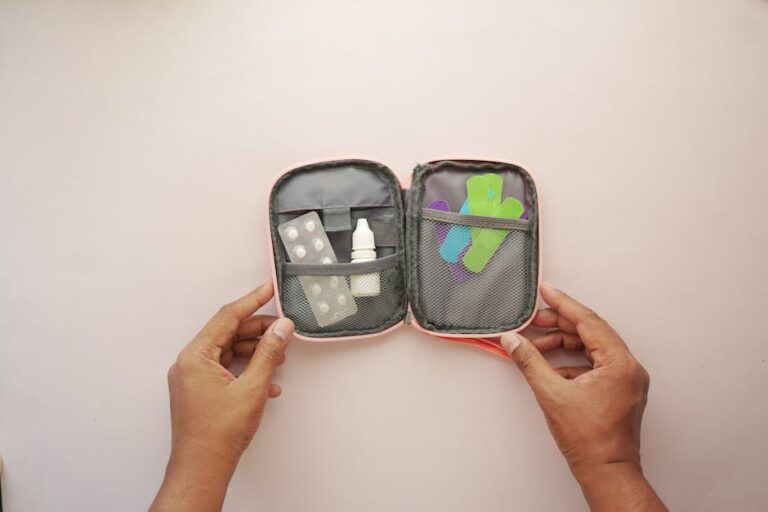 budget travel first aid kit
