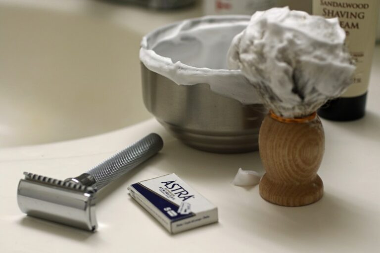 Travel size shaving cream