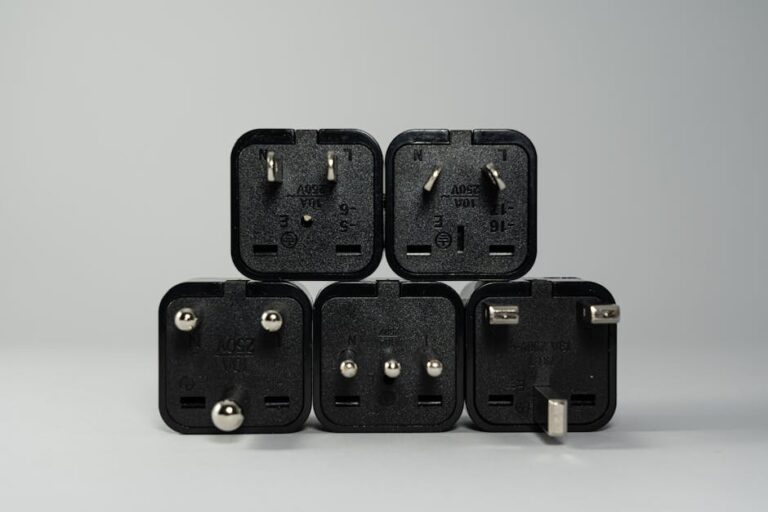 compact international power adapter