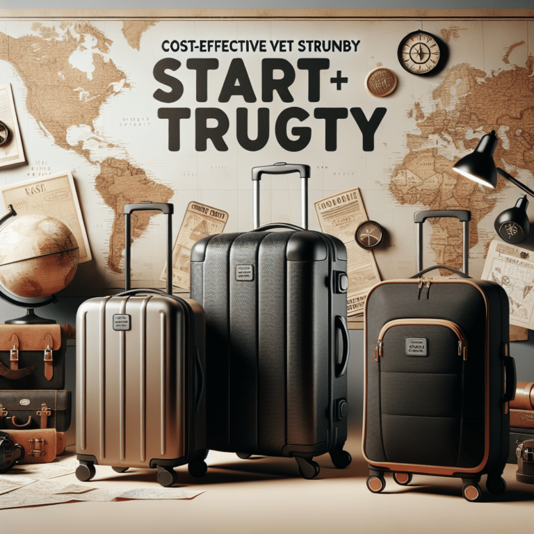 Cheap but Durable Luggage Options for Smart Travel