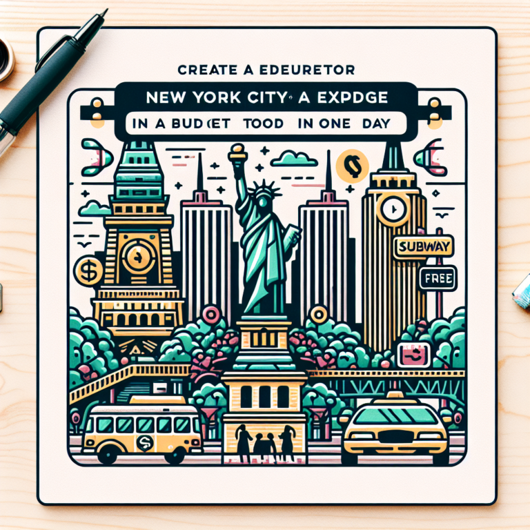 One-Day Budget Itinerary for Exploring New York