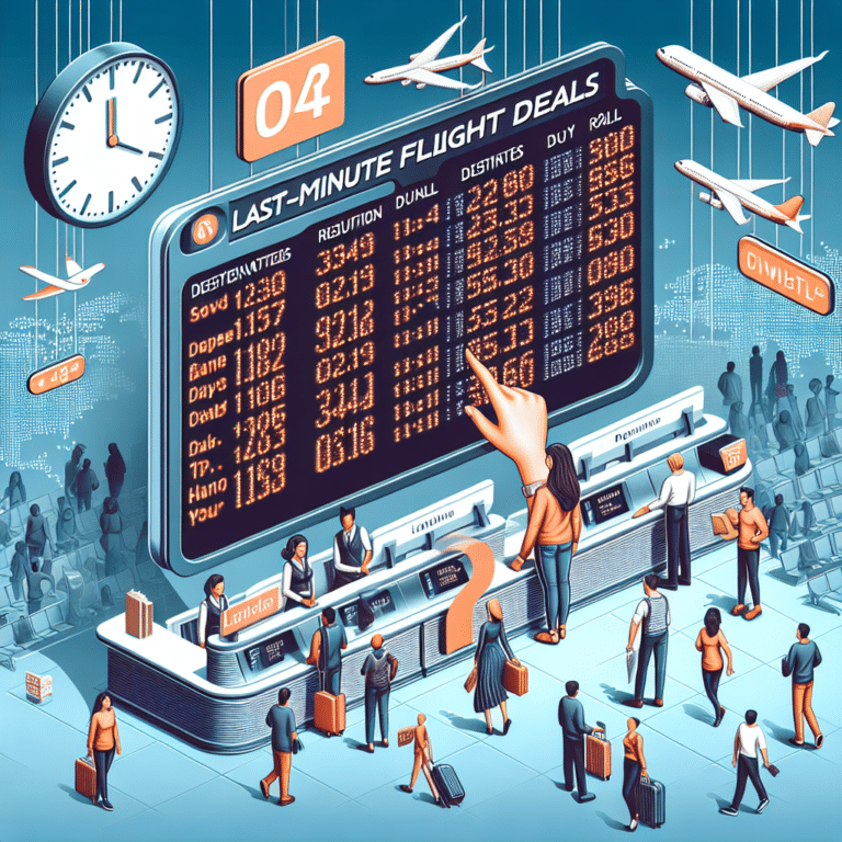 How to Find Last-Minute Flight Deals