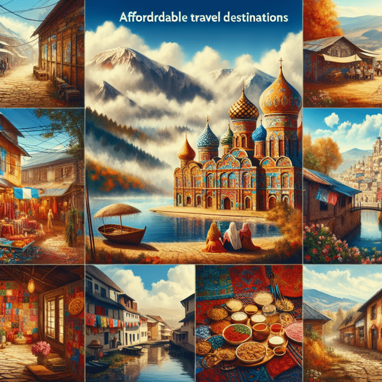 Experience Rich Culture on a Budget: Affordable Travel Destinations