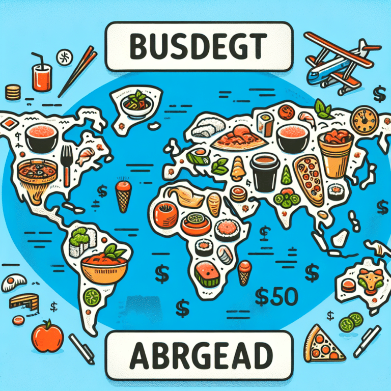 Tips for Budget-Friendly Meals Abroad